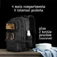 JUG 30L Dad Diaper Bag Backpack - Black - LittleLullabyLoft