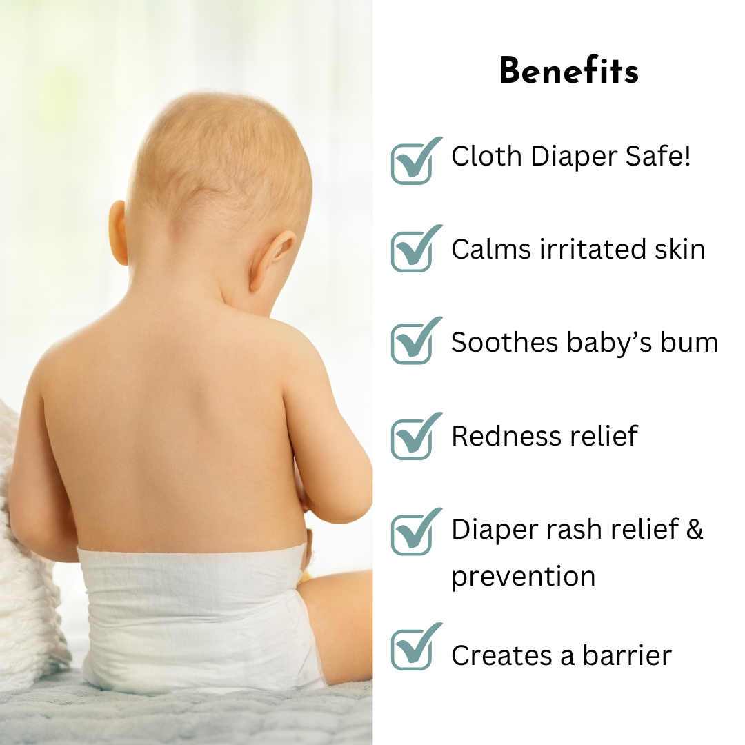 Baby Diaper Rash Relief Balm - LittleLullabyLoft