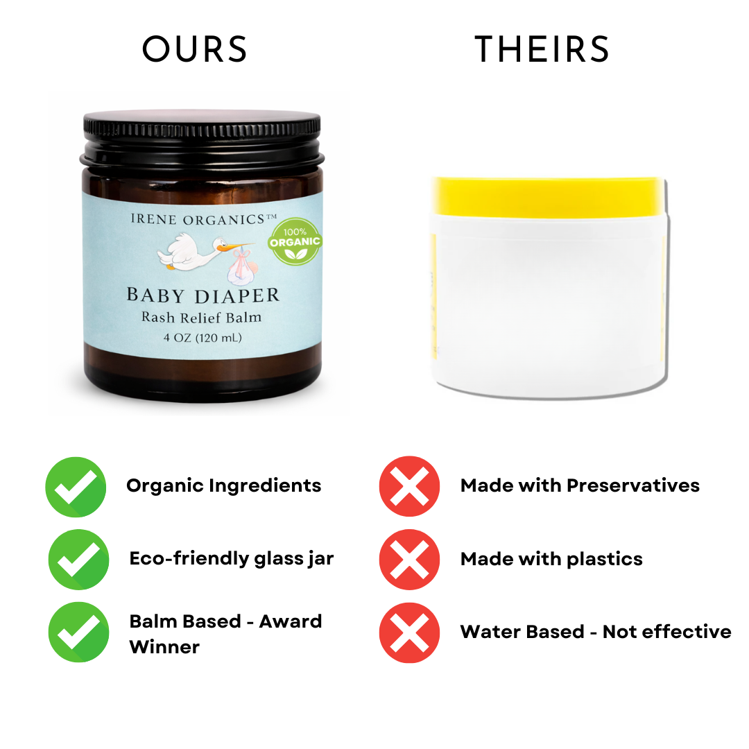 Baby Diaper Rash Relief Balm - LittleLullabyLoft