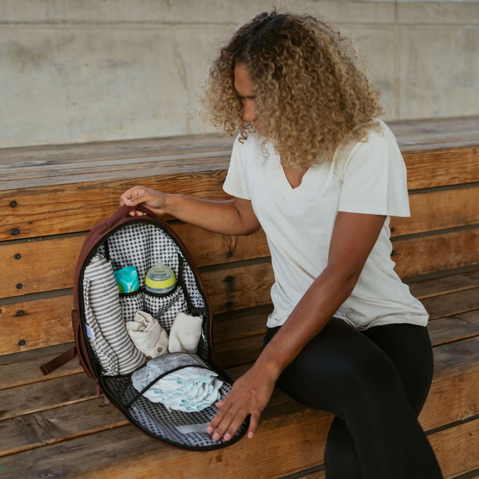 Drift Neoprene Lite Diaper Backpack Baby Travel Bag