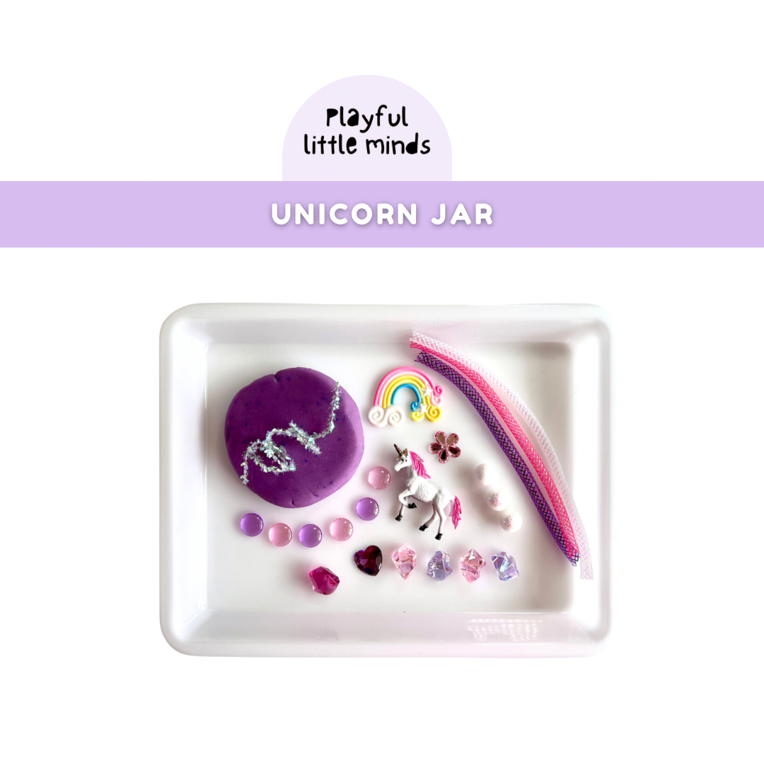 Magic Rainbow Unicorn Playdough Kit - LittleLullabyLoft