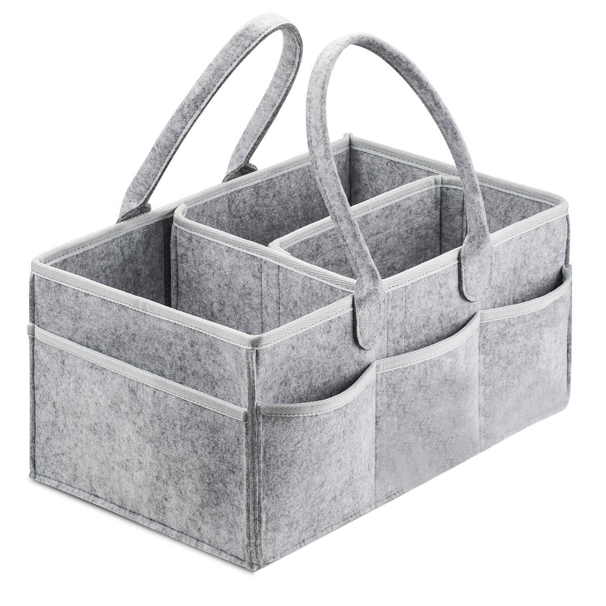 Baby Diaper Caddy Organizer Portable Holder Bag for Changing Table and Car, Nursery Essentials Storage bins 38*23*18cm - LittleLullabyLoft