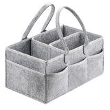 Baby Diaper Caddy Organizer Portable Holder Bag for Changing Table and Car, Nursery Essentials Storage bins 38*23*18cm - LittleLullabyLoft