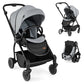 Foldable Infant Pram Stroller with Reversible Reclining Seat - LittleLullabyLoft
