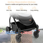 Foldable Infant Pram Stroller with Reversible Reclining Seat - LittleLullabyLoft