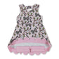 Sleeveless camo bow duck scallop kids girls athletic dress - LittleLullabyLoft