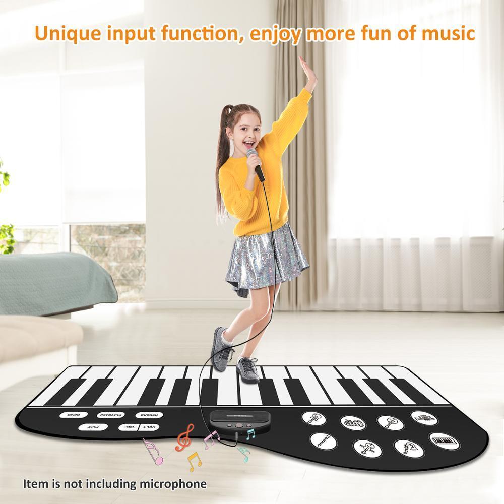 Musical Piano Instruments Toys Mat for Children Kids Music Carpets Touch Play with Sound Musical Rug Music Learning Toy For Kids - LittleLullabyLoft