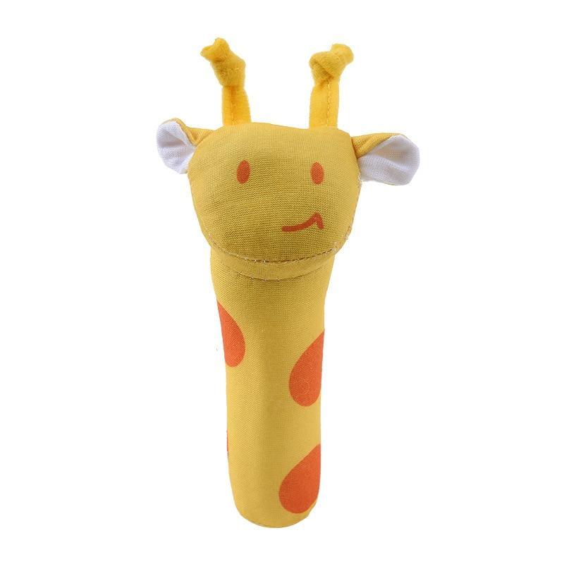 Newborn Baby Toys 0-12 Months Cartoon Baby Plush Rattle Mobile Bell Toy Infant Toddler Early Educational Toys For Kids - LittleLullabyLoft