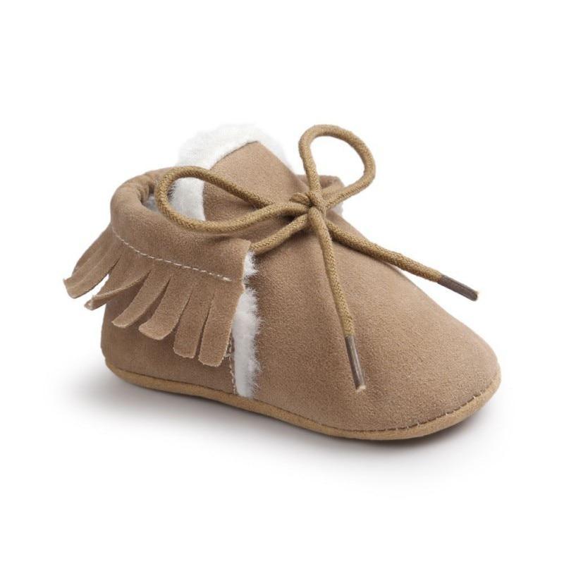 Cute Baby Infants Shoes Dot Knitting Boots Casual Non-slip Soft Soled Walking Shoes - LittleLullabyLoft