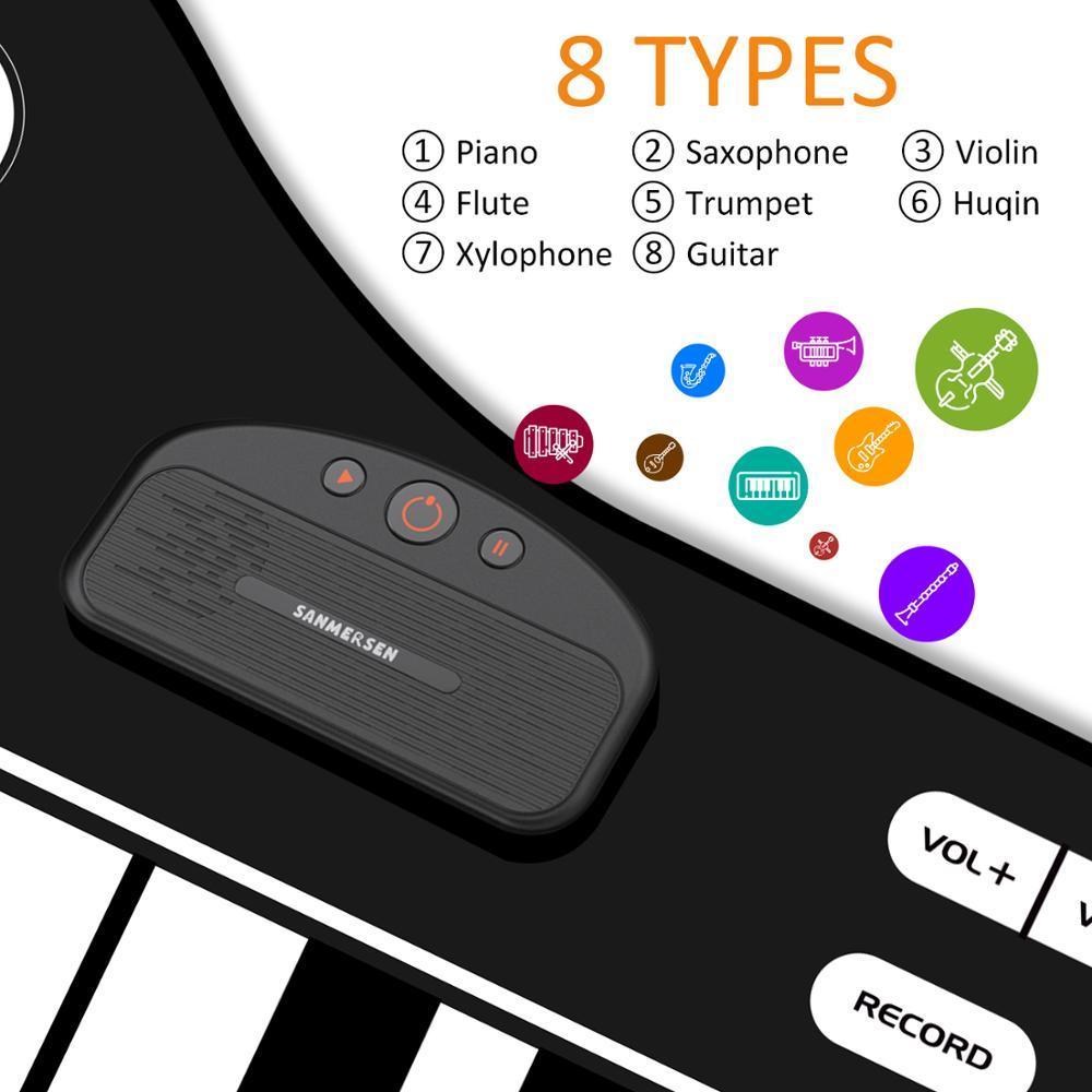 Musical Piano Instruments Toys Mat for Children Kids Music Carpets Touch Play with Sound Musical Rug Music Learning Toy For Kids - LittleLullabyLoft