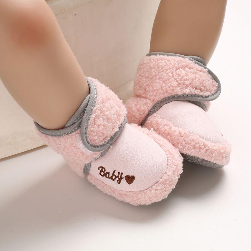 Baby Winter Warm First Walkers Cotton Baby Shoes Cute Infant Baby Shoes Soft Sole Shoe For Toddlers For Boys And Girls - LittleLullabyLoft