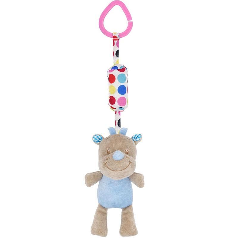 Newborn Baby Toys 0-12 Months Cartoon Baby Plush Rattle Mobile Bell Toy Infant Toddler Early Educational Toys For Kids - LittleLullabyLoft