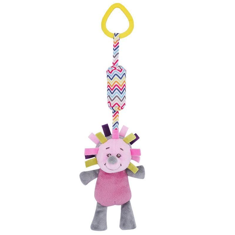 Newborn Baby Toys 0-12 Months Cartoon Baby Plush Rattle Mobile Bell Toy Infant Toddler Early Educational Toys For Kids - LittleLullabyLoft