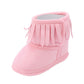 Cute Baby Infants Shoes Dot Knitting Boots Casual Non-slip Soft Soled Walking Shoes - LittleLullabyLoft