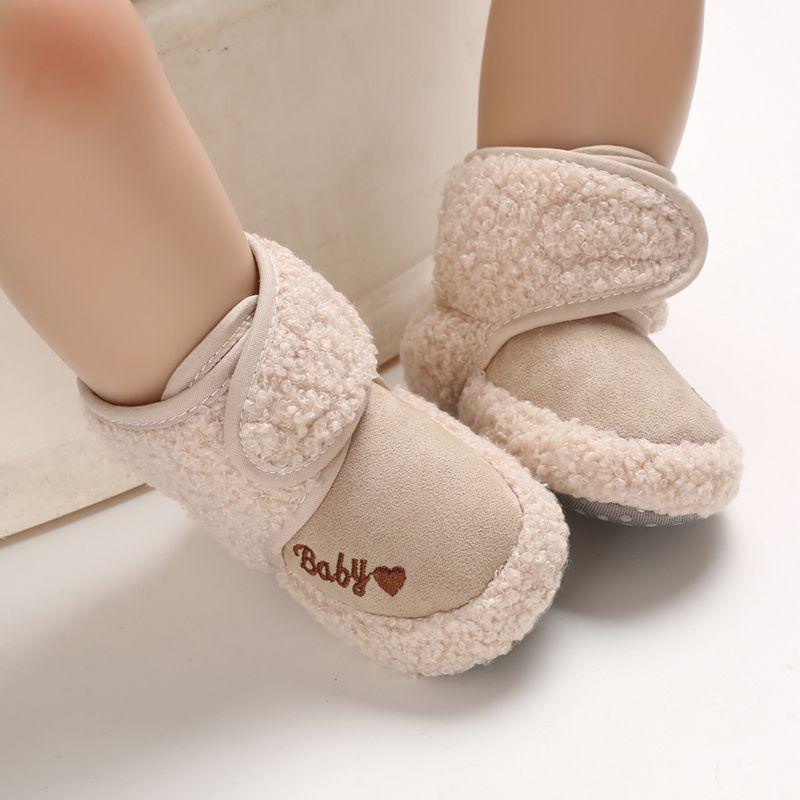 Baby Winter Warm First Walkers Cotton Baby Shoes Cute Infant Baby Shoes Soft Sole Shoe For Toddlers For Boys And Girls - LittleLullabyLoft