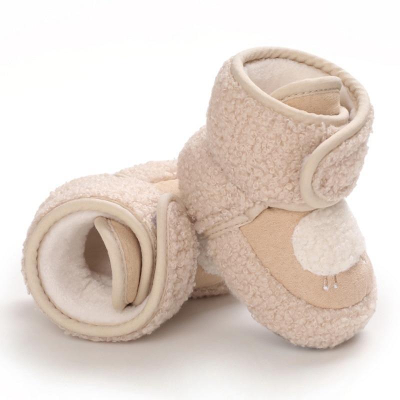 Baby Winter Warm First Walkers Cotton Baby Shoes Cute Infant Baby Shoes Soft Sole Shoe For Toddlers For Boys And Girls - LittleLullabyLoft