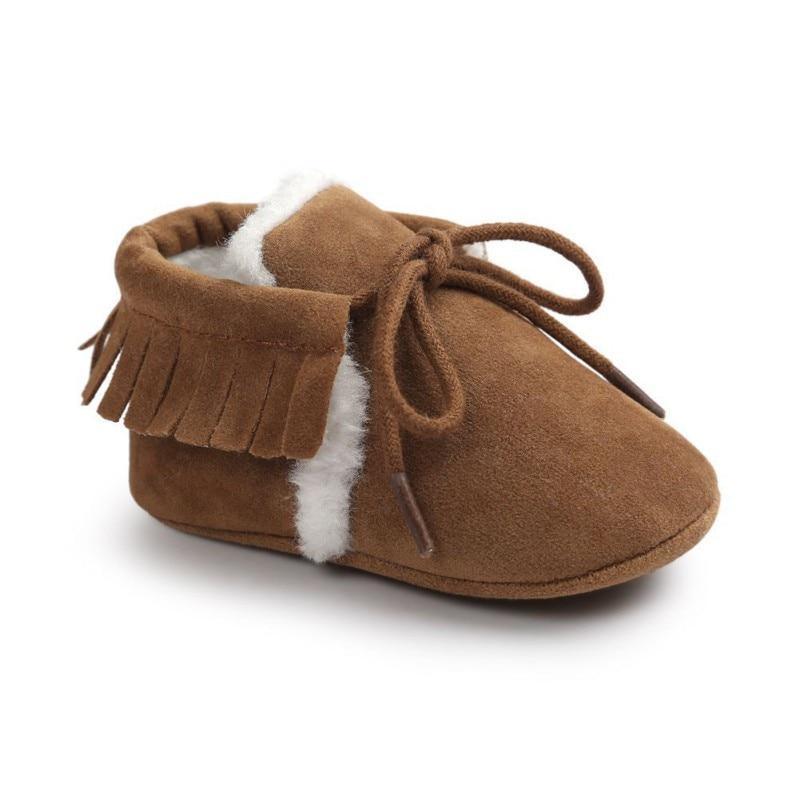 Cute Baby Infants Shoes Dot Knitting Boots Casual Non-slip Soft Soled Walking Shoes - LittleLullabyLoft