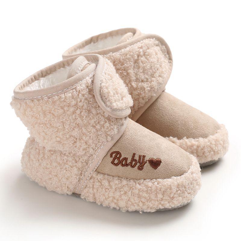Baby Winter Warm First Walkers Cotton Baby Shoes Cute Infant Baby Shoes Soft Sole Shoe For Toddlers For Boys And Girls - LittleLullabyLoft