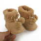 Cute Baby Infants Shoes Dot Knitting Boots Casual Non-slip Soft Soled Walking Shoes - LittleLullabyLoft