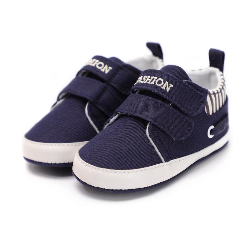 First Walkers Infant Babies Shoes Sole Soft Canvas Solid Footwear For Newborns Toddler Classic Style Sneakers - LittleLullabyLoft