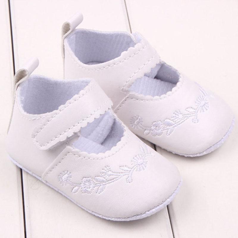 Newborn Baby Girl Shoes First Walkers Lovely Sneakers Infant Kids Girls Princess Shoes - LittleLullabyLoft