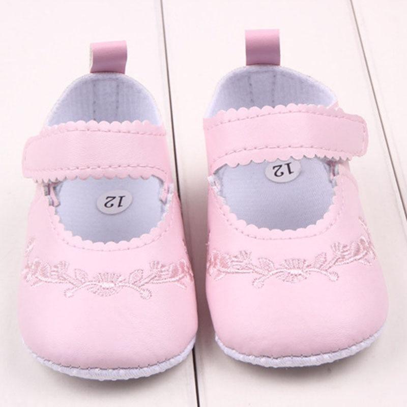Newborn Baby Girl Shoes First Walkers Lovely Sneakers Infant Kids Girls Princess Shoes - LittleLullabyLoft