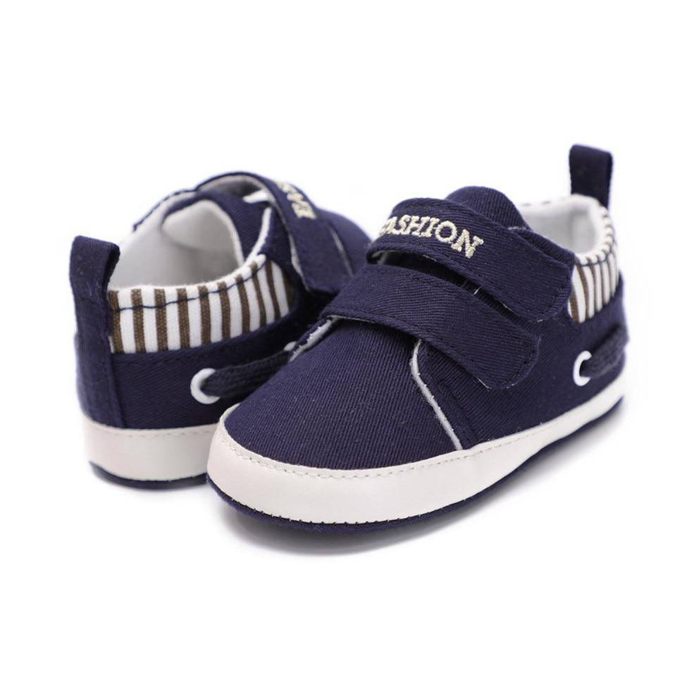 First Walkers Infant Babies Shoes Sole Soft Canvas Solid Footwear For Newborns Toddler Classic Style Sneakers - LittleLullabyLoft