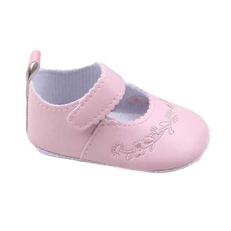 Newborn Baby Girl Shoes First Walkers Lovely Sneakers Infant Kids Girls Princess Shoes - LittleLullabyLoft