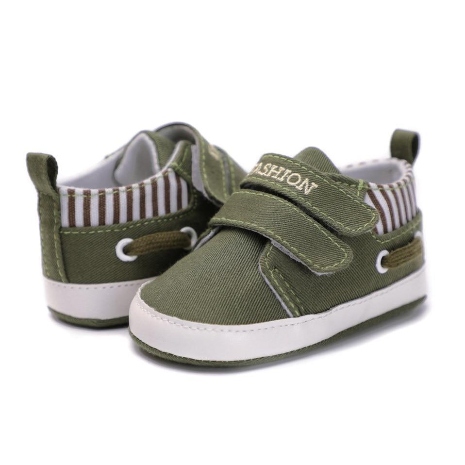 First Walkers Infant Babies Shoes Sole Soft Canvas Solid Footwear For Newborns Toddler Classic Style Sneakers - LittleLullabyLoft