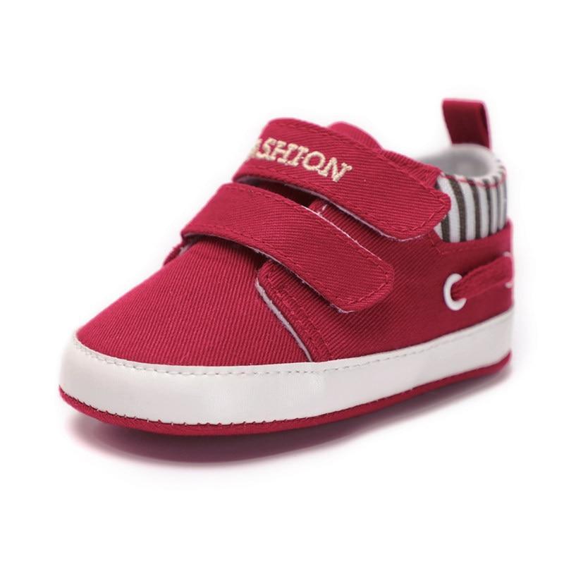 First Walkers Infant Babies Shoes Sole Soft Canvas Solid Footwear For Newborns Toddler Classic Style Sneakers - LittleLullabyLoft