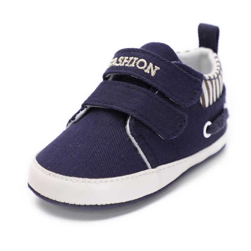 First Walkers Infant Babies Shoes Sole Soft Canvas Solid Footwear For Newborns Toddler Classic Style Sneakers - LittleLullabyLoft