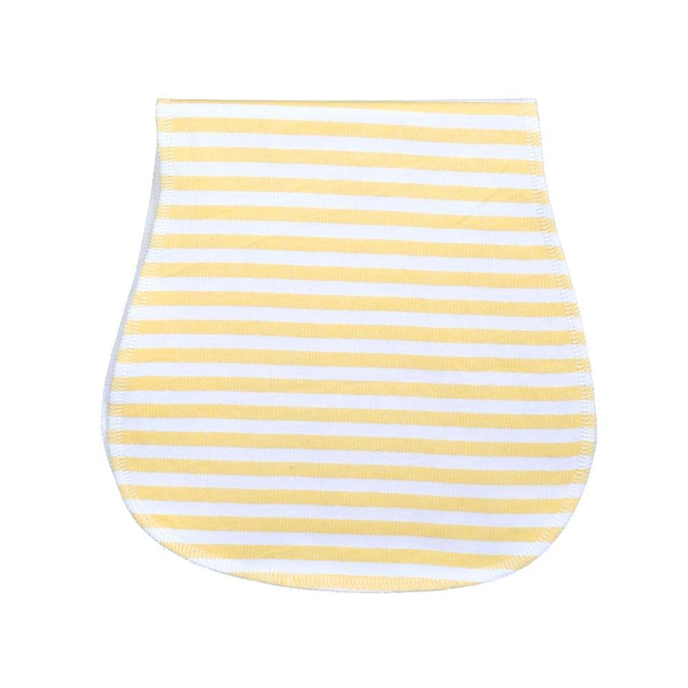 New Baby 100% Cotton Three Layers Waterproof Lightweight Natural Burp Curved Bibs For Baby Accessories - LittleLullabyLoft