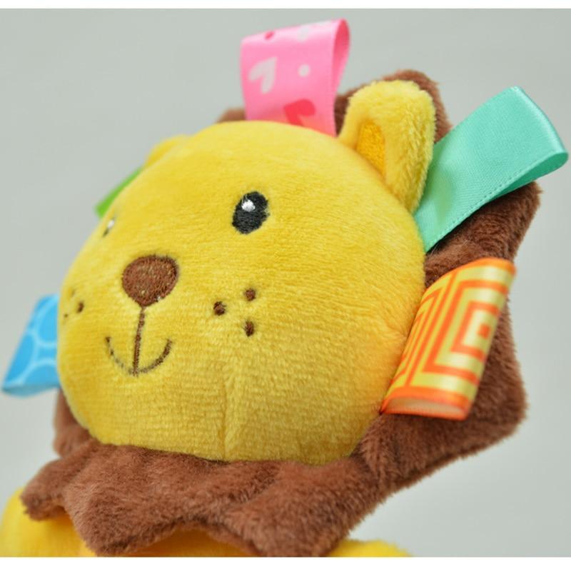 Newborn Baby Toys 0-12 Months Cartoon Baby Plush Rattle Mobile Bell Toy Infant Toddler Early Educational Toys For Kids - LittleLullabyLoft