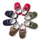 First Walkers Infant Babies Shoes Sole Soft Canvas Solid Footwear For Newborns Toddler Classic Style Sneakers - LittleLullabyLoft