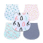 New Baby 100% Cotton Three Layers Waterproof Lightweight Natural Burp Curved Bibs For Baby Accessories - LittleLullabyLoft