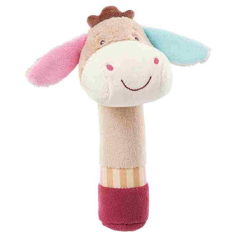 Newborn Baby Toys 0-12 Months Cartoon Baby Plush Rattle Mobile Bell Toy Infant Toddler Early Educational Toys For Kids - LittleLullabyLoft