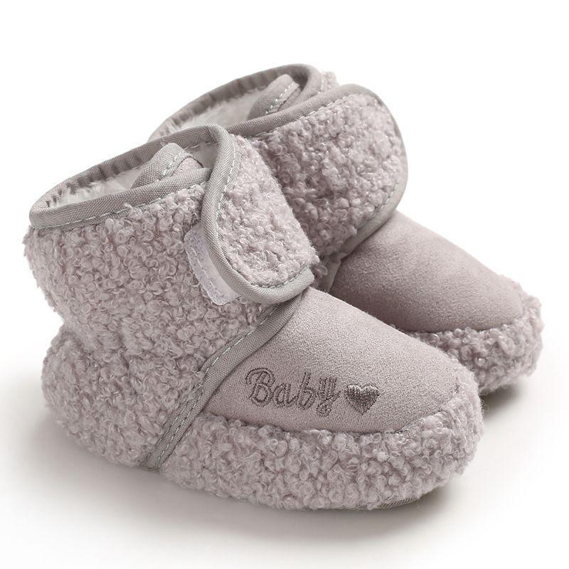 Baby Winter Warm First Walkers Cotton Baby Shoes Cute Infant Baby Shoes Soft Sole Shoe For Toddlers For Boys And Girls - LittleLullabyLoft