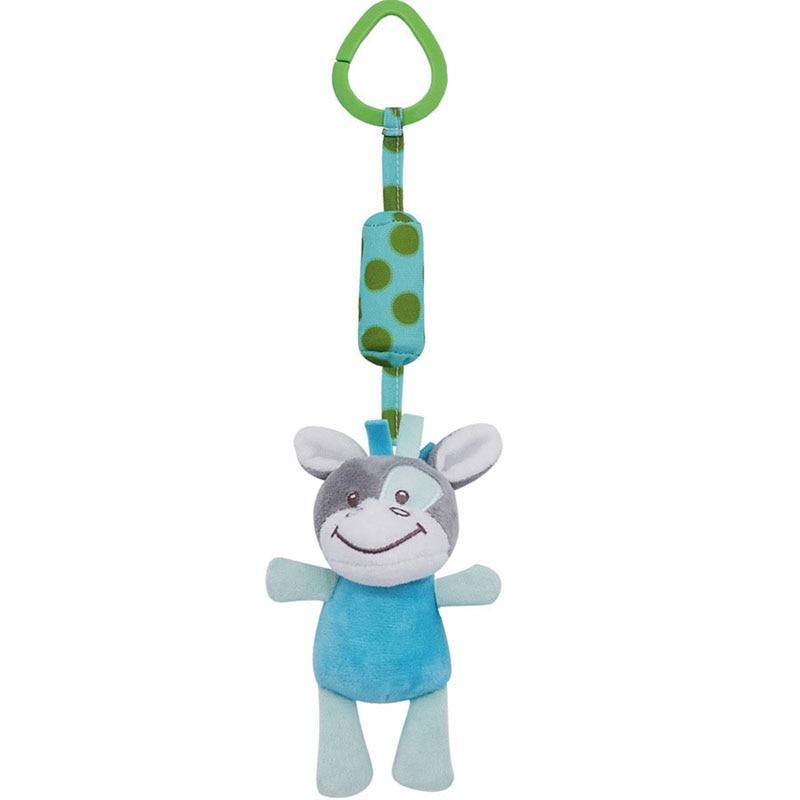 Newborn Baby Toys 0-12 Months Cartoon Baby Plush Rattle Mobile Bell Toy Infant Toddler Early Educational Toys For Kids - LittleLullabyLoft