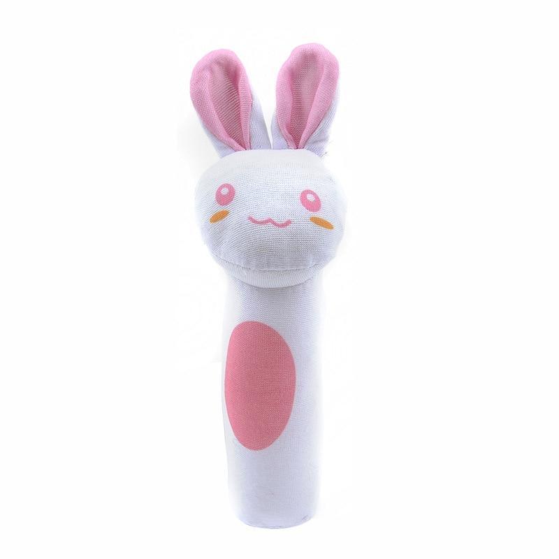 Newborn Baby Toys 0-12 Months Cartoon Baby Plush Rattle Mobile Bell Toy Infant Toddler Early Educational Toys For Kids - LittleLullabyLoft