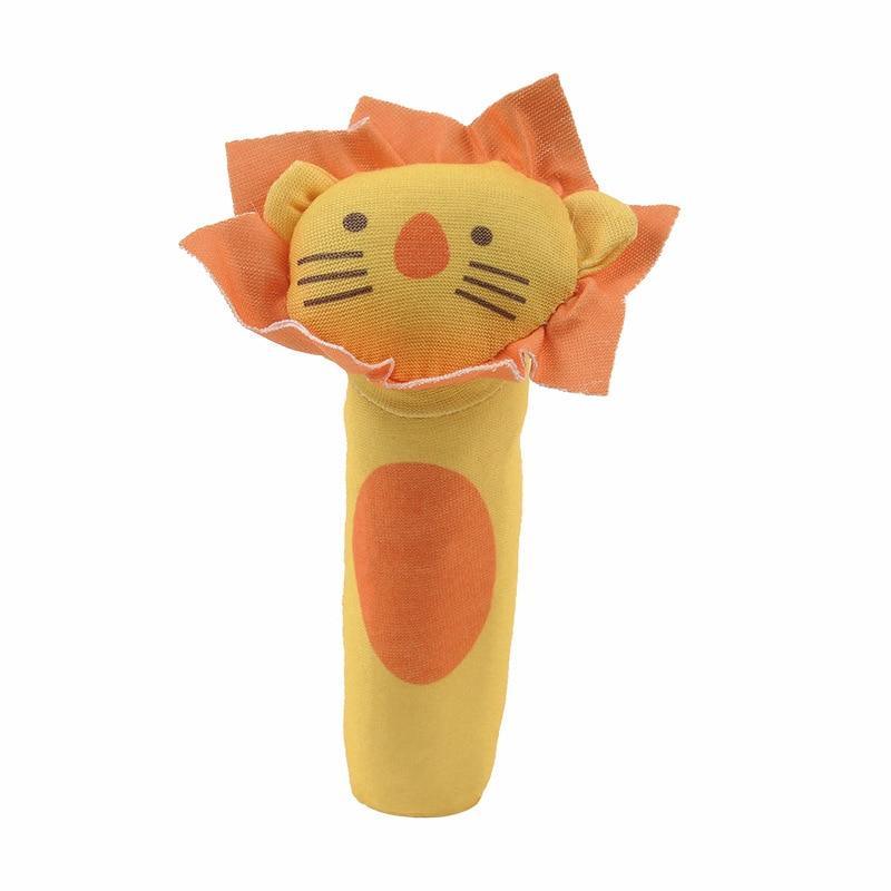 Newborn Baby Toys 0-12 Months Cartoon Baby Plush Rattle Mobile Bell Toy Infant Toddler Early Educational Toys For Kids - LittleLullabyLoft
