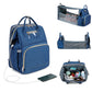 USB Diaper Backpack with Foldable Baby Bed Changing Mat - LittleLullabyLoft
