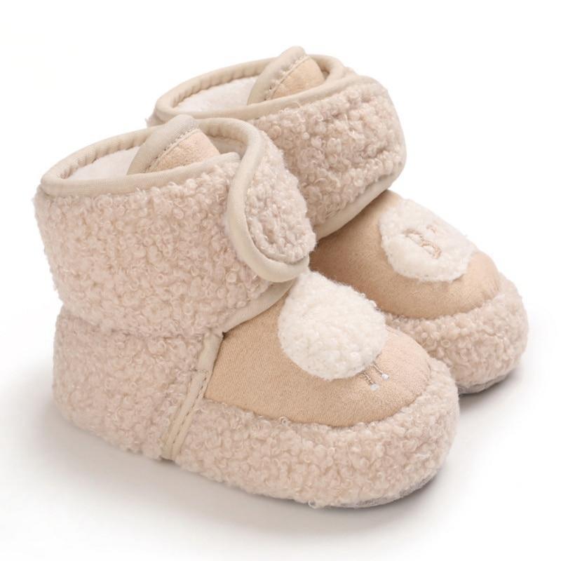 Baby Winter Warm First Walkers Cotton Baby Shoes Cute Infant Baby Shoes Soft Sole Shoe For Toddlers For Boys And Girls - LittleLullabyLoft