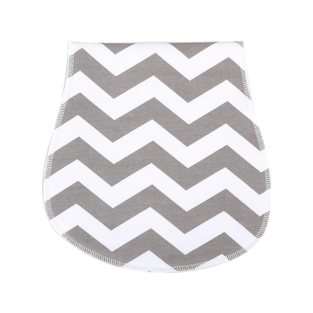 New Baby 100% Cotton Three Layers Waterproof Lightweight Natural Burp Curved Bibs For Baby Accessories - LittleLullabyLoft