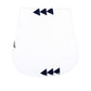 New Baby 100% Cotton Three Layers Waterproof Lightweight Natural Burp Curved Bibs For Baby Accessories - LittleLullabyLoft