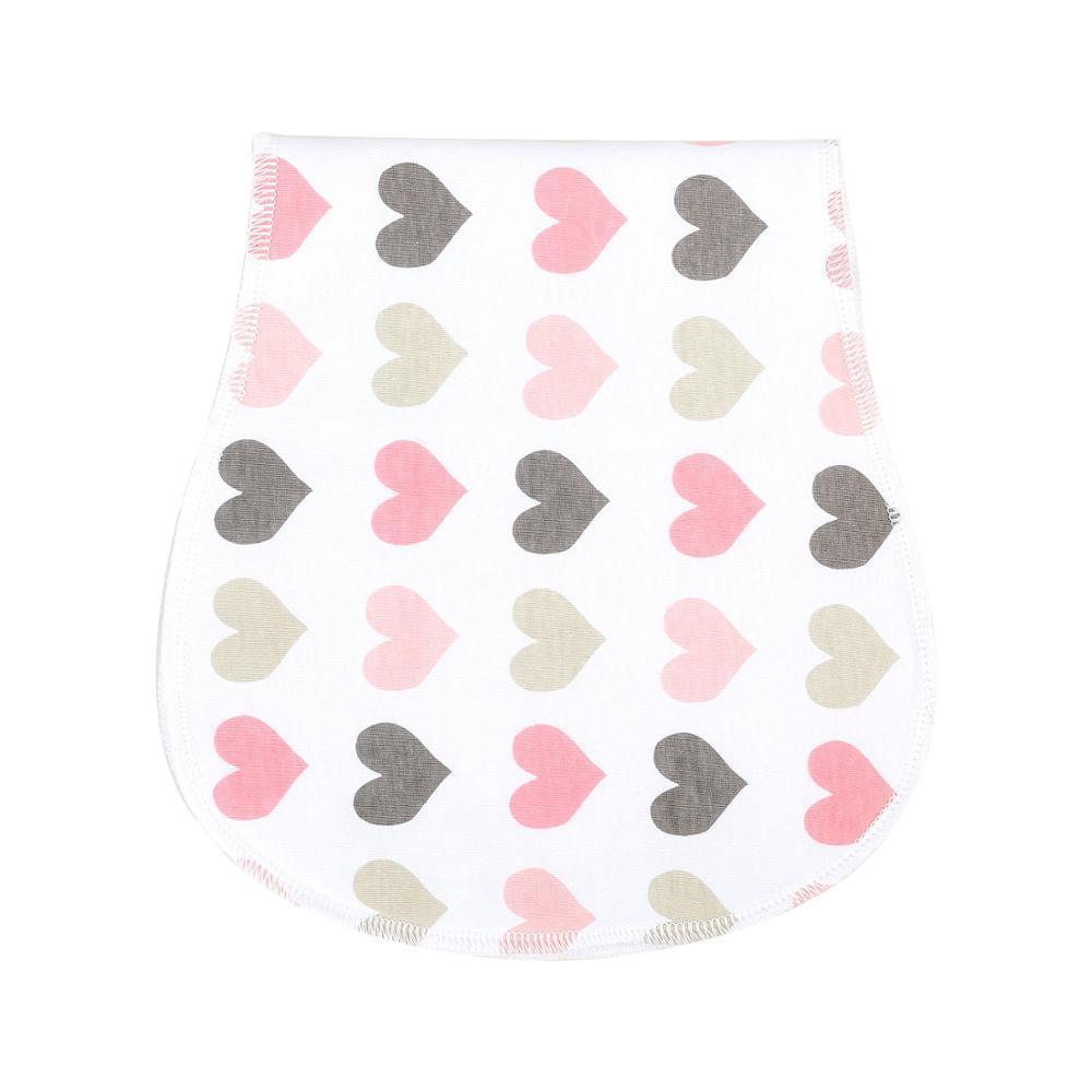 New Baby 100% Cotton Three Layers Waterproof Lightweight Natural Burp Curved Bibs For Baby Accessories - LittleLullabyLoft