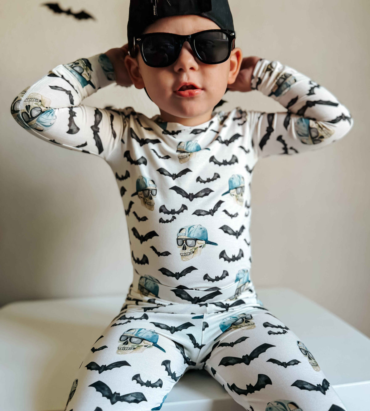 Spooky Bro 2pc Bamboo Pajamas