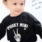Organic Cotton Spooky Mini Crewneck Sweatshirt