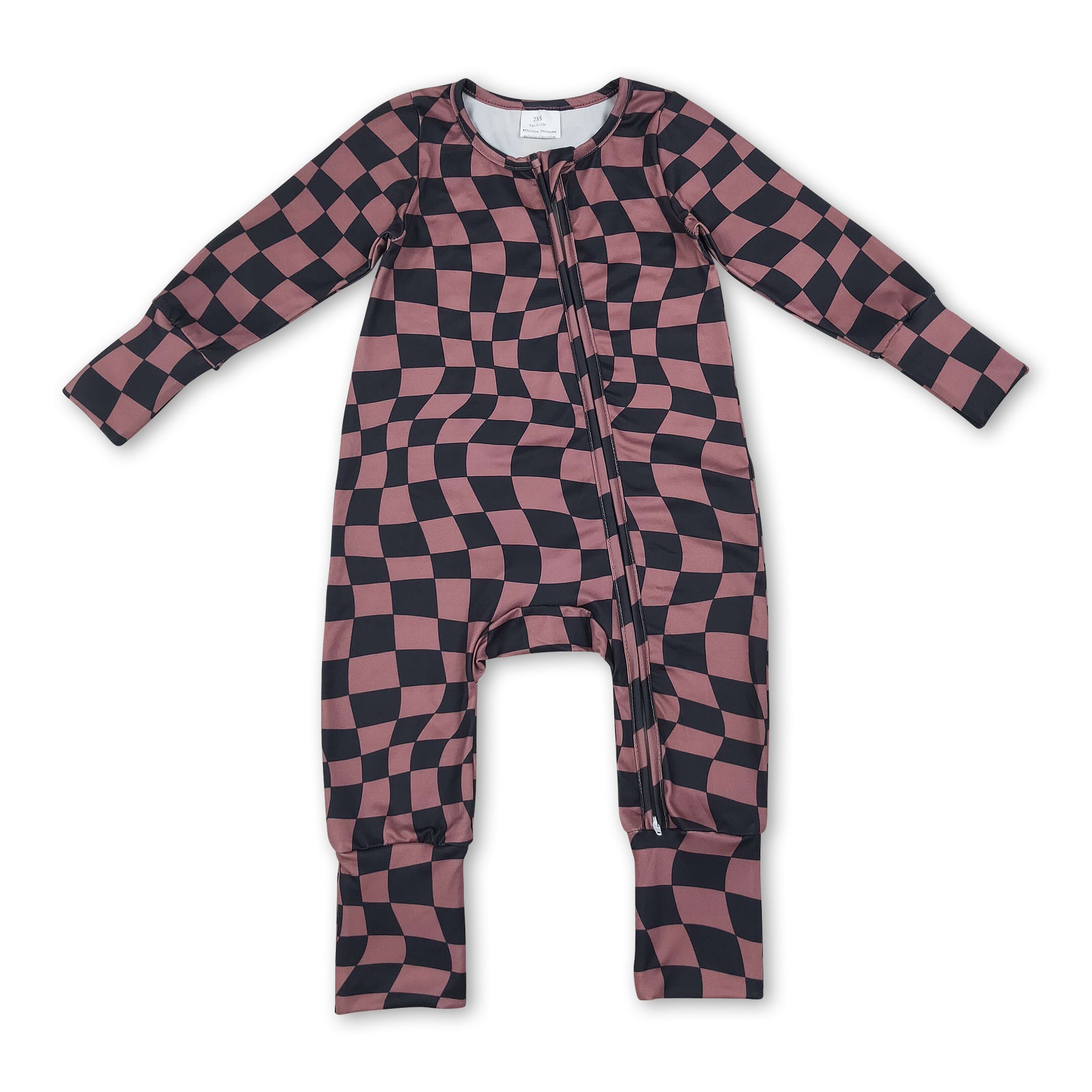 Long sleeves baby boy fall zipper romper