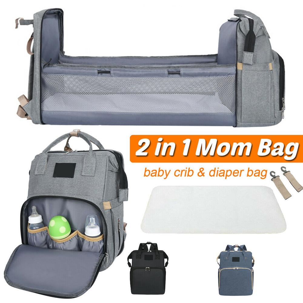 Stroller Diaper Bag with Baby Bed - LittleLullabyLoft