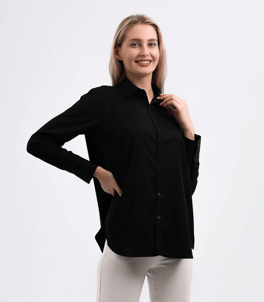 Classic Button Down Maternity Shirt - LittleLullabyLoft